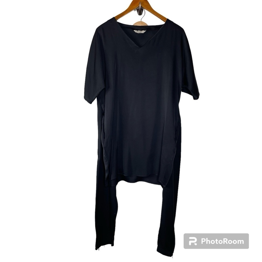 Tucker Black Silk Tunic & Pant Set Size Small